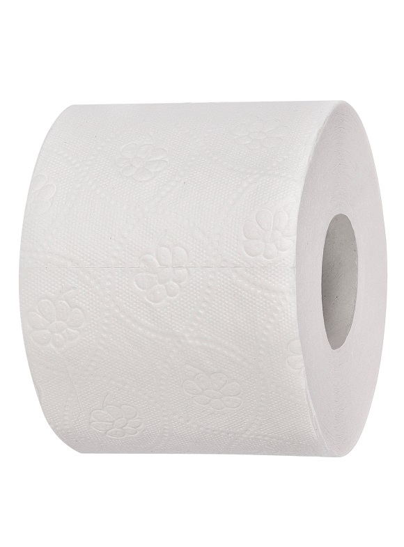 Toilettenpapier Kleinrolle, 3-lagig,
250 Blatt, Zellulose
3 x 15,0 g/m², Blatt 9,5 x 11,0 cm, Ø Hülse
4,5cm, Ø Rolle 11,0cm, hochweiß > 80°, 9
x 8 Rollen, 28 VE je Pal, Palettenhöhe
210,00cm, Zertifikate: FSC® C143855
